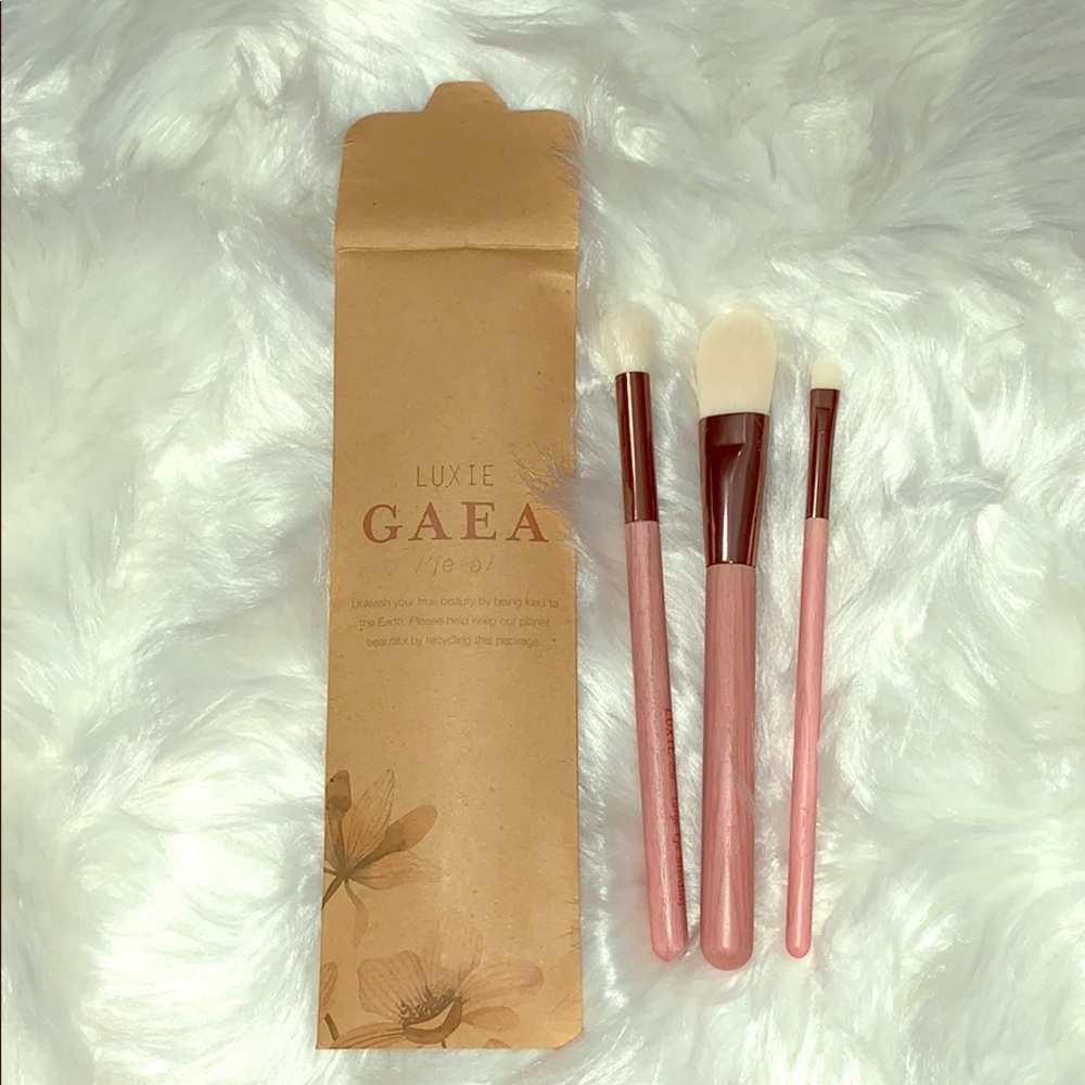 Luxie Gaea 3 Piece Brush Set
